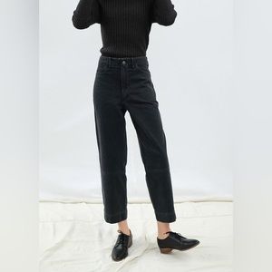 Micaela Greg Seamed Jean in Faded Black